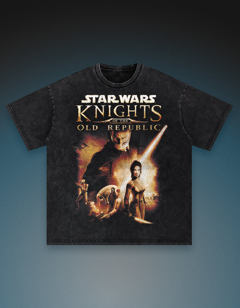 250 gsm heavyweight star wars kotr print streetwear